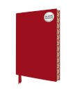 Ruby Red Blank Artisan Notebook (Flame Tree Journals)