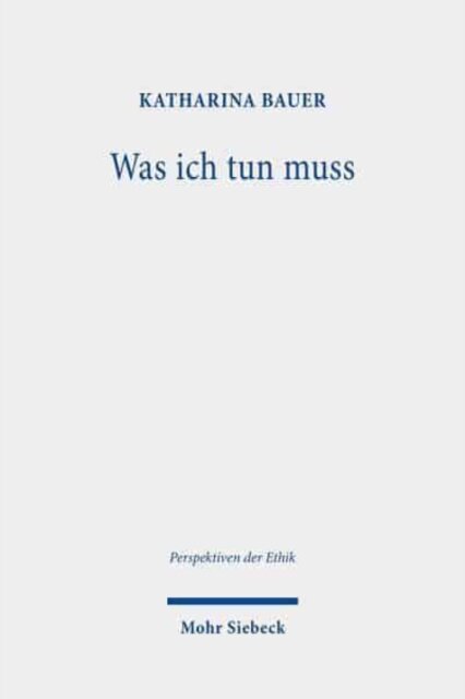Was ich tun muss
