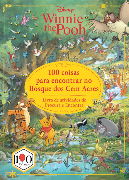 100 Coisas Para Encontrar No Bosque Dos Cem Acres: Livro De Ativ. De Procura E Encontra