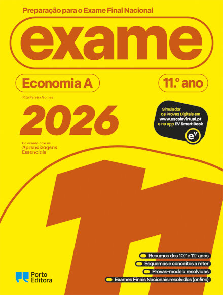 Preparação para o Exame Final Nacional 2026 - Economia A - 11.º Ano