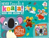 Never Touch a Koala Book and Touch and Feel Jigsaw Boxset