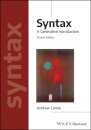 Syntax : A Generative Introduction, 4a edição