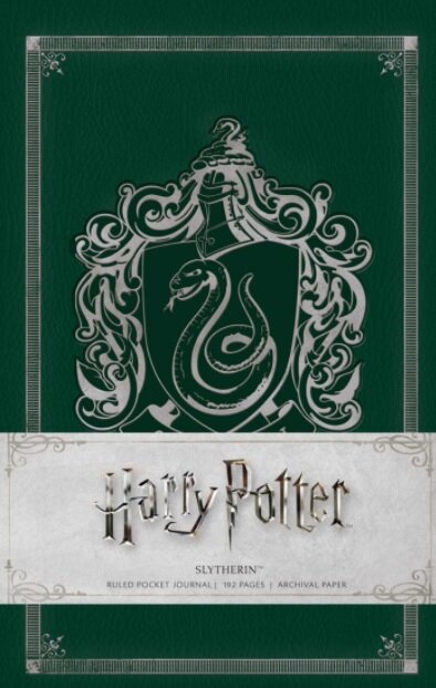 Harry Potter Slytherin Ruled Pocket Journal