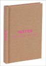 Kraft and Pink Mini Notebook