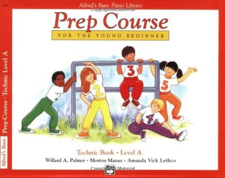 Alfred's Basic Piano Library Prep Course Technic A