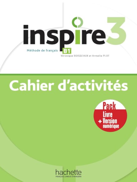 Inspire 3 Pack Cahier d'activités