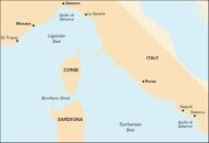 M40 Ligurian and Tyrrhenian Seas