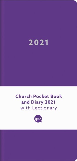 Church Pocket Book and Diary 2021 Purple