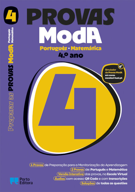 Preparar as Provas ModA - Português e Matemática - 4.º Ano