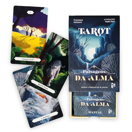 Paisagens Da Alma: Manual Com Oferta De Baralho De Carta