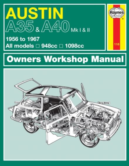 Austin A35 & A40 (1956 - 1967) Haynes Repair Manual
