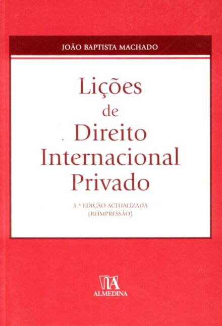 Lições de Direito Internacional Privado