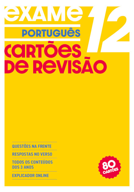 Cartões de Revisão Português 12