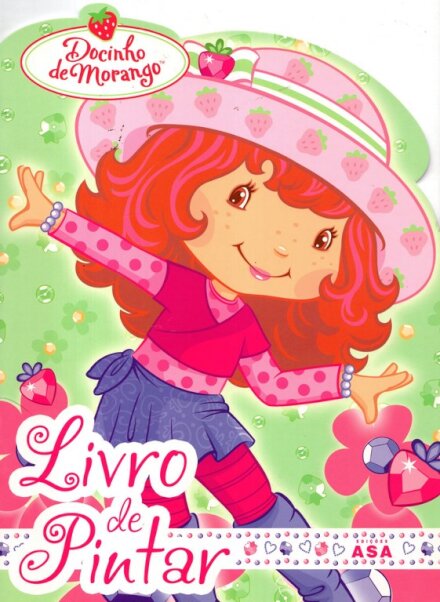 Docinho de Morango - Livro de Pintar