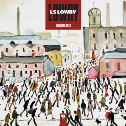 L.S. Lowry Wall Calendar 2026 (Art Calendar)