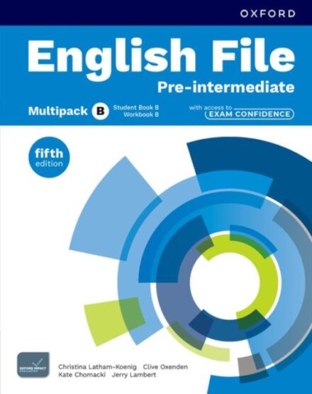 English File, 5th Edition Pre-Intermediate Student Book & Workbook Multi-pack B
