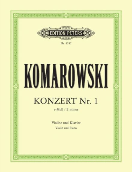 Violin Concerto No. 1 in E minor