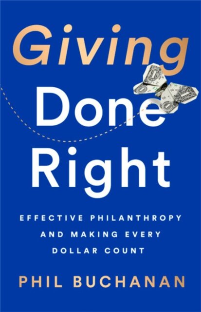 Giving Done Right