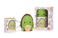 Love Hearts Avo-Cuddle Mug And Plush Set