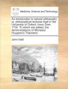 An Introduction to Natural Philosophy