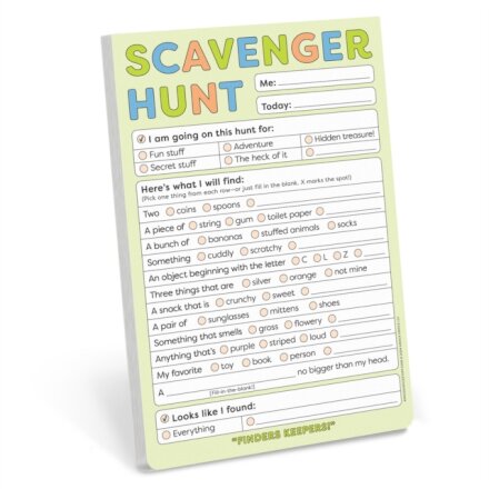 Knock Knock Kids Scavenger Hunt Playtime Pads