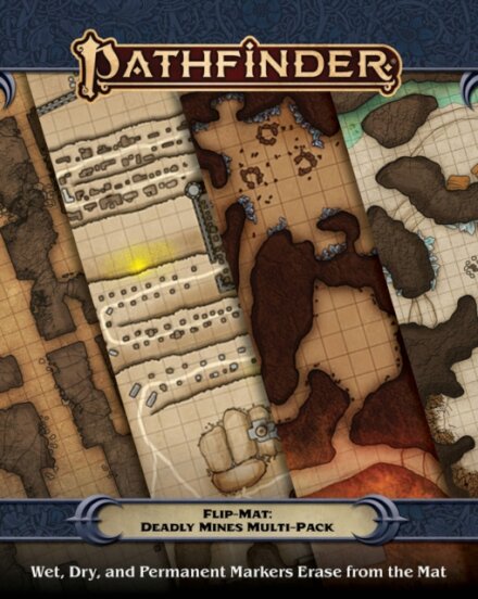 Pathfinder Flip-Mat: Deadly Mines Multi-Pack
