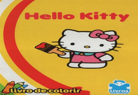 Hello Kity-Era Uma Vez ... Colorir