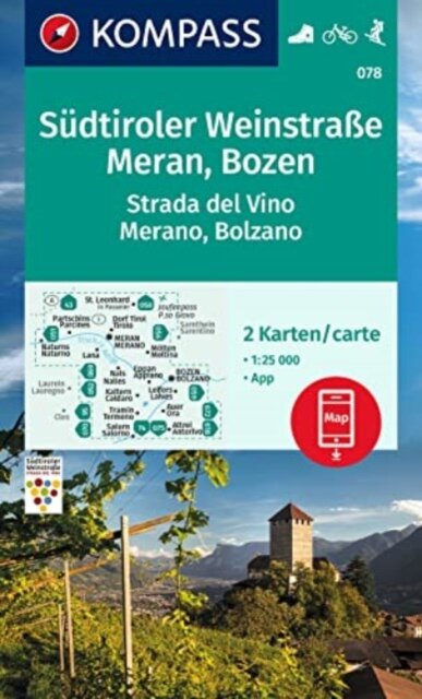 Sudtiroler Weinstraße, Meran, Bozen +AG