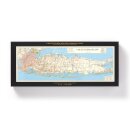 NYC Map 1,000 Piece Panoramic Puzzle