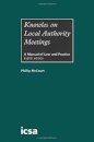 Knowles on Local Authority Meetings