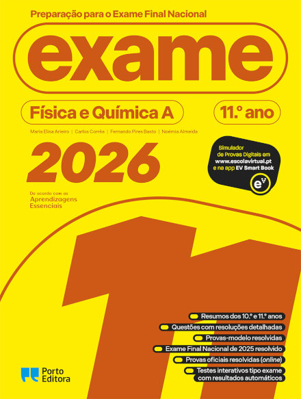 Preparação para o Exame Final Nacional 2026 - Física e Química A - 11.º ano