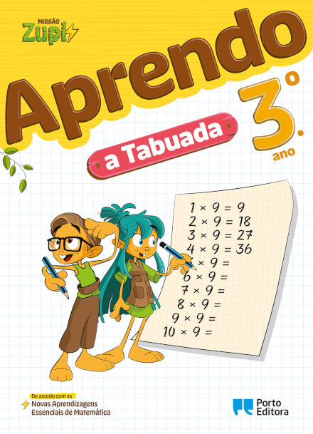 Missão Zupi - Aprendo a tabuada - 3.º ano