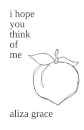 i hope you think of me