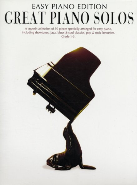 Great Piano Solos - the Black Book Easy Piano Ed.