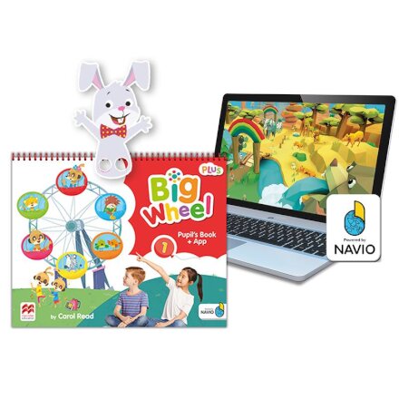 Big Wheel Plus Updated 1 Pupil's Book Plus with App Navio