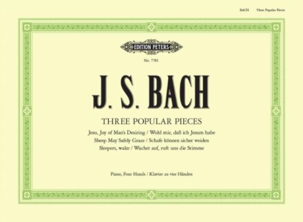 3 Popular Pieces from Cantatas BWV 140, 147, 208
