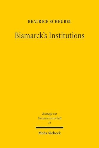 Bismarcks Institutions: A Historical Perspective on the Social Security Hypothesis