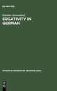 Ergativity in German