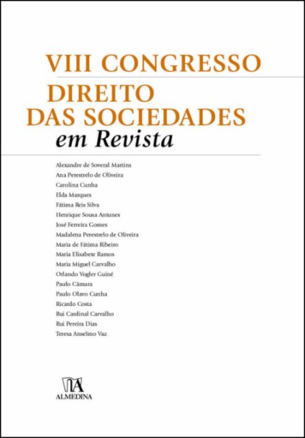 VIII Congresso Direito Das Sociedades Em Revista