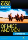 Of Mice and Men: York Notes for GCSE Workbook
