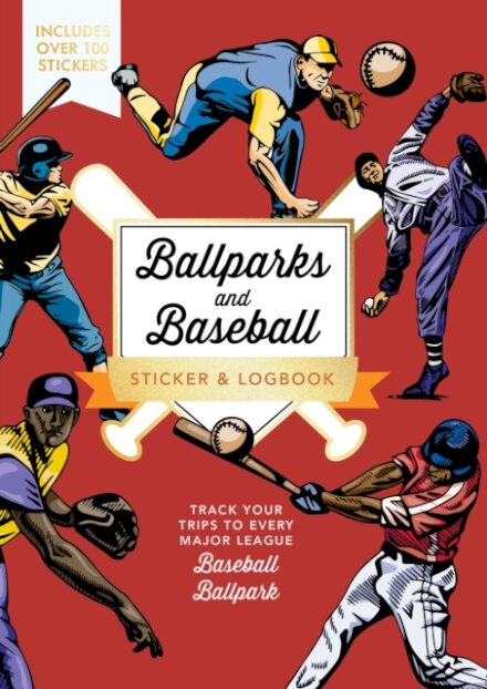 Ballparks and Baseball Sticker & Logbook