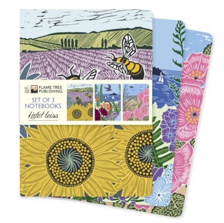 Kate Heiss Set of 3 Standard Notebooks