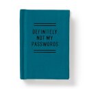 Definitely Not My Passwords Tiny Diary