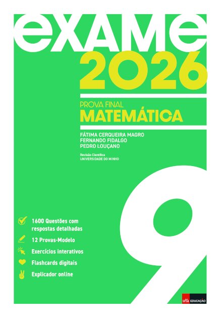 EXAME 2026 Prova Final Matemática 9.º ano