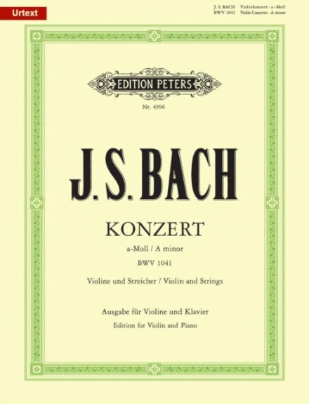 Violin Concerto in A minor BWV 1041