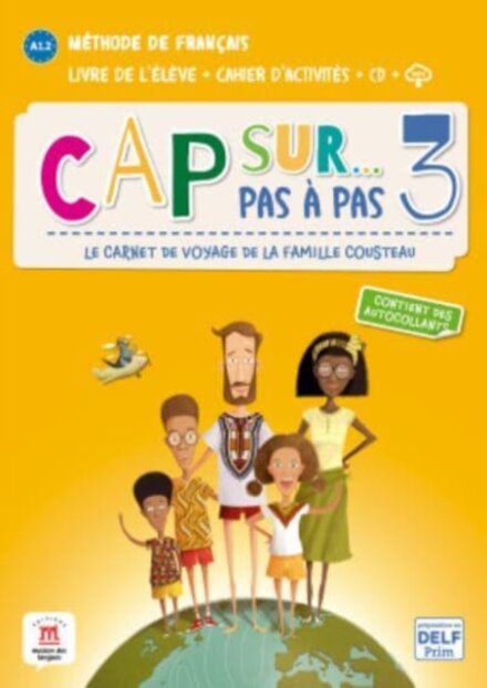 Cap sur... pas a pas 3 - Livre de l'eleve + Cahier d'activites + audio download. A1.2.