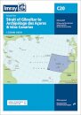 Imray Chart C20 : Strait of Gibraltar to Archipelago dos Acores & Islas Canarias Passage Chart : 20