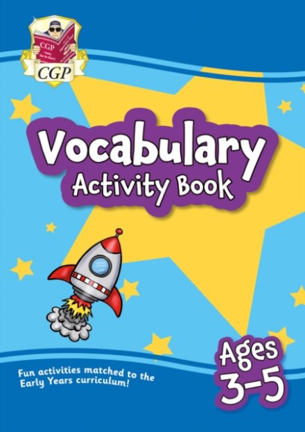Vocabulary Activity Book for Ages 3-5