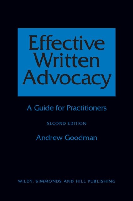 Effective Written Advocacy