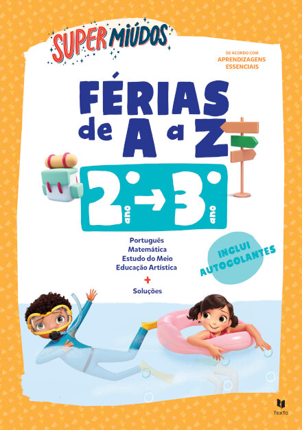 Supermiúdos Férias de A a Z 2.º ano - 3º ano